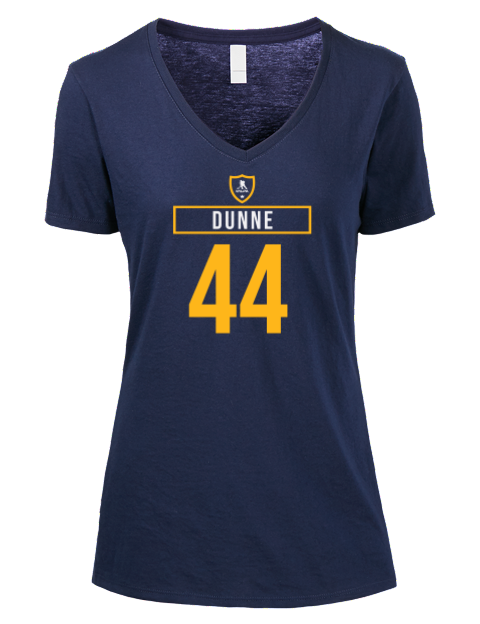 Away Jersey Josh Dunne Premium Ladies V-Neck T-Shirt | Swagsta