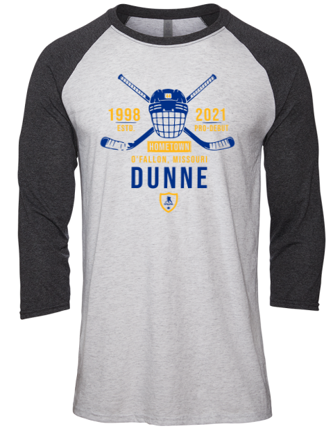 Classic Heritage Josh Dunne Unisex Premium Three-Quarter Raglan T-Shirt | Swagsta