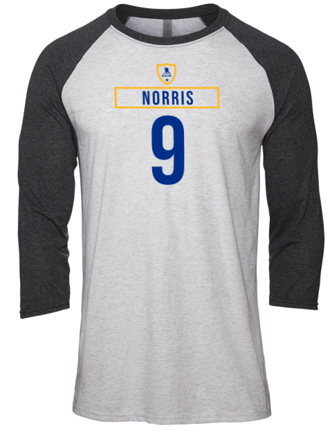 Home Jersey Joshua Norris Unisex Premium Three-Quarter Raglan T-Shirt | Swagsta