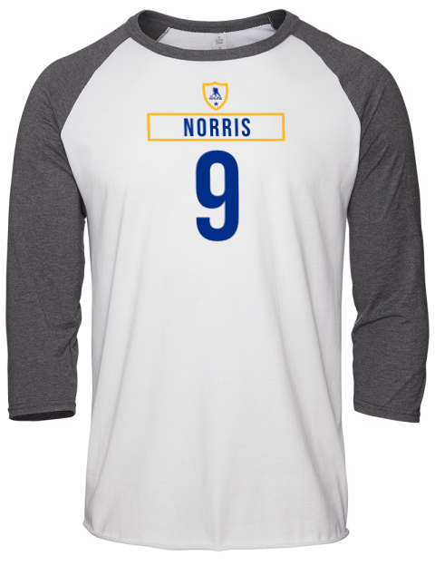 Home Jersey Joshua Norris Unisex Premium Three-Quarter Raglan T-Shirt | Swagsta
