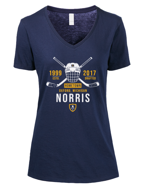 Heritage Joshua Norris Premium Ladies V-Neck T-Shirt | Swagsta