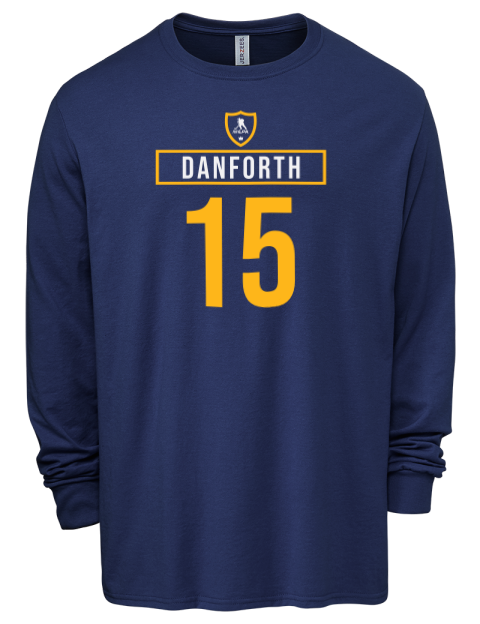 Away Jersey Justin Danforth Men's Premium Blend Long Sleeve-T-Shirt | Swagsta