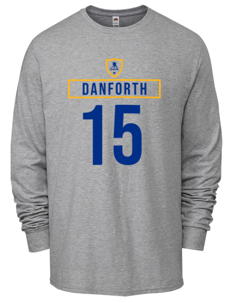 Home Jersey Justin Danforth Men's Long-Sleeve T-Shirt | Swagsta