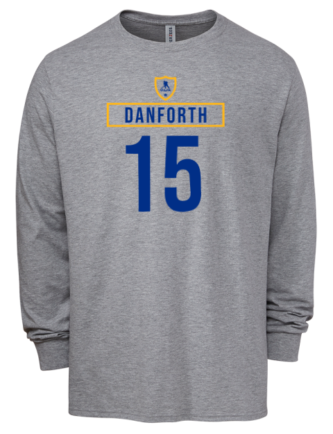 Home Jersey Justin Danforth Men's Premium Blend Long Sleeve-T-Shirt | Swagsta