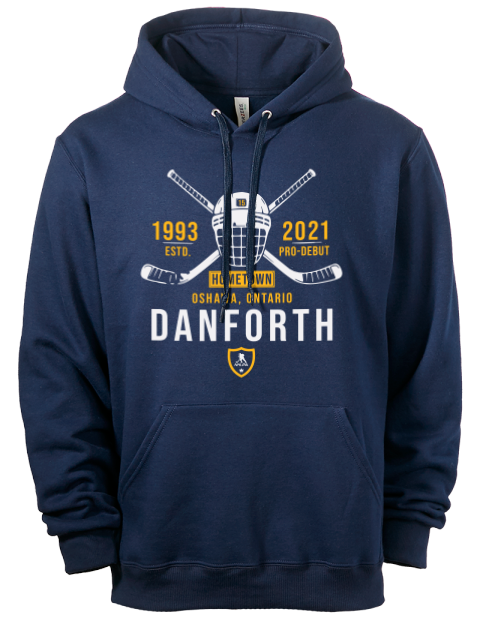 Heritage Justin Danforth Eco Premium Unisex Hooded Sweatshirt | Swagsta