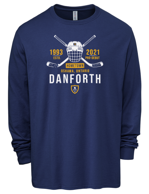 Heritage Justin Danforth Men's Premium Blend Long Sleeve-T-Shirt | Swagsta