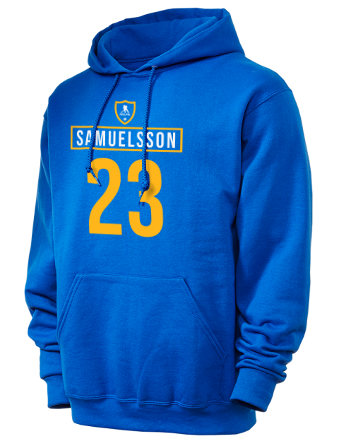 Away Jersey Mattias Samuelsson Unisex Hooded Sweatshirt | Swagsta