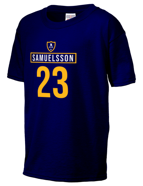 Away Jersey Mattias Samuelsson Youth T-Shirt | Swagsta