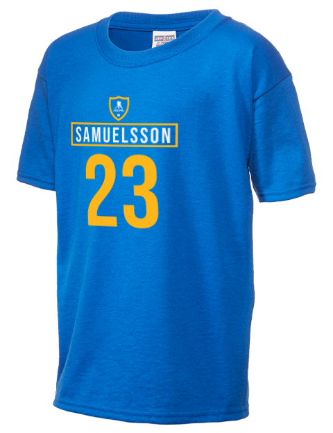 Away Jersey Mattias Samuelsson Youth T-Shirt | Swagsta