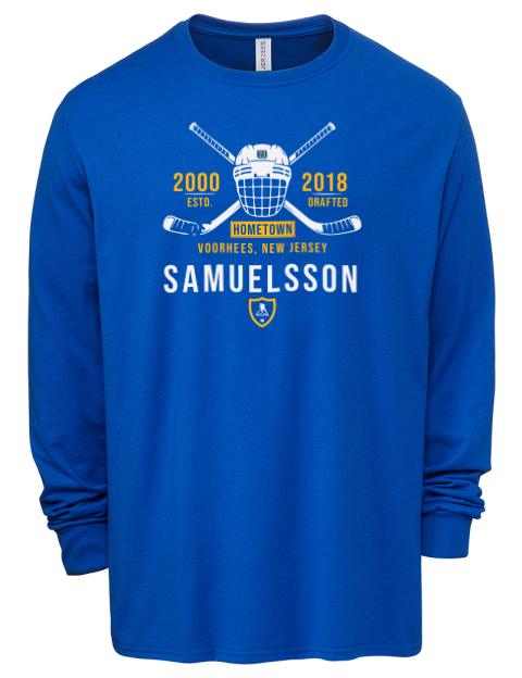 Heritage Mattias Samuelsson Men's Premium Blend Long Sleeve-T-Shirt | Swagsta