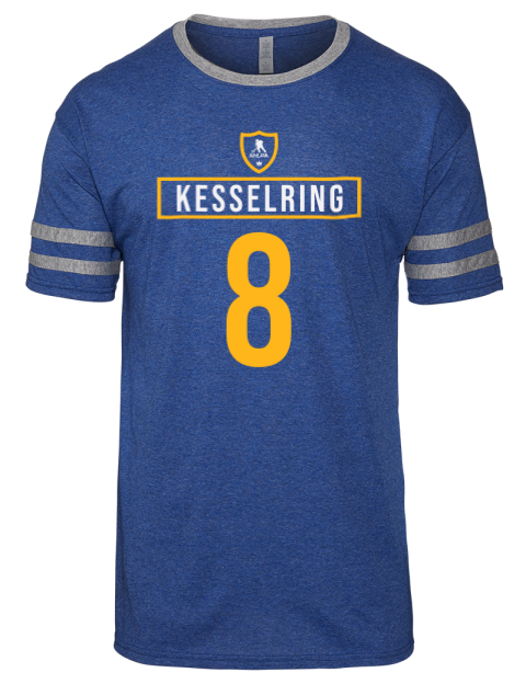 Away Jersey Michael Kesselring Men's Tri-Blend T-Shirt | Swagsta