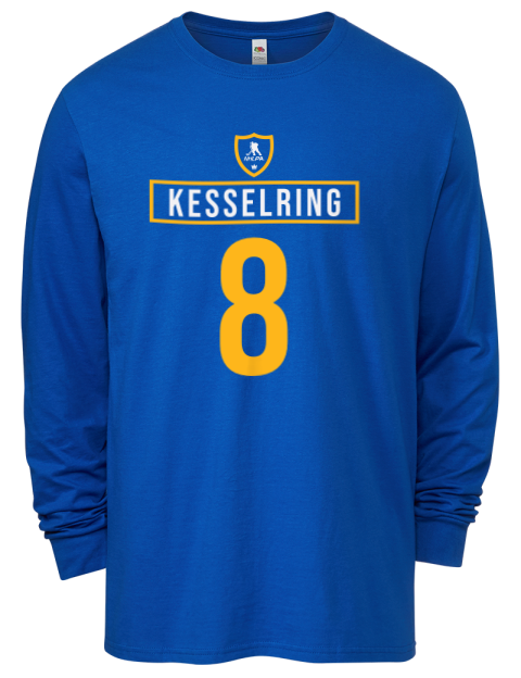 Away Jersey Michael Kesselring Men's Long-Sleeve T-Shirt | Swagsta