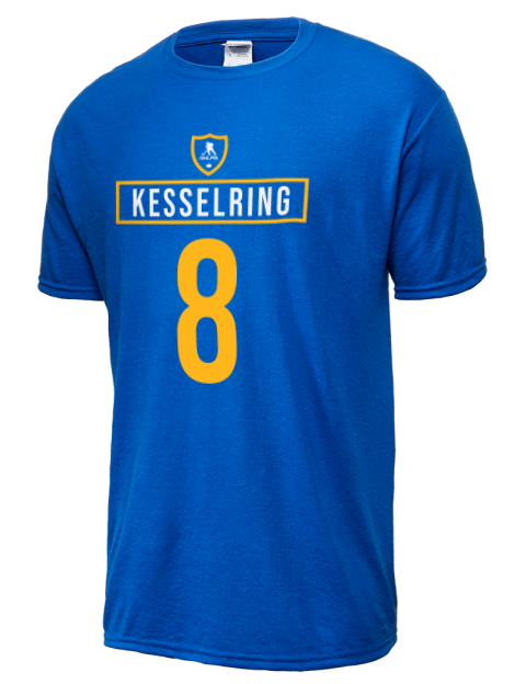 Away Jersey Michael Kesselring Dri-Power Unisex T-Shirt | Swagsta