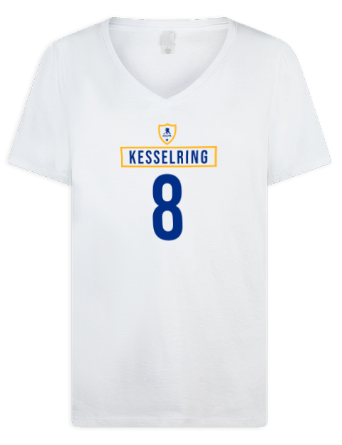 Home Jersey Michael Kesselring Premium Ladies V-Neck T-Shirt | Swagsta