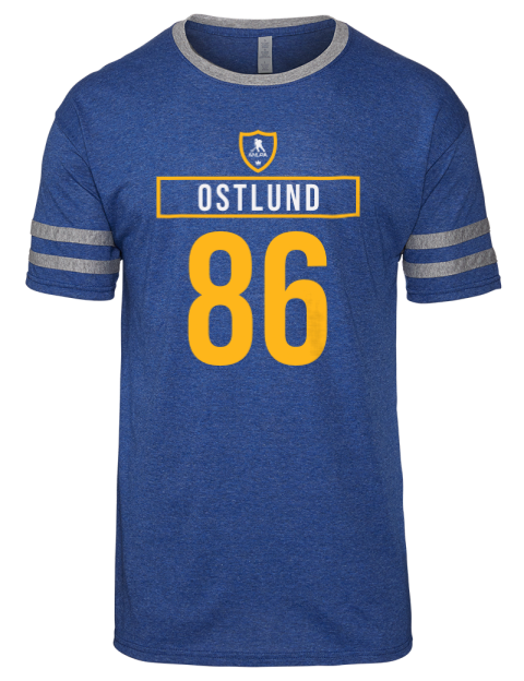 Away Jersey Noah Ostlund Men's Tri-Blend T-Shirt | Swagsta