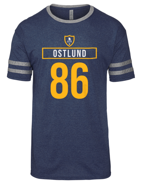 Away Jersey Noah Ostlund Men's Tri-Blend T-Shirt | Swagsta