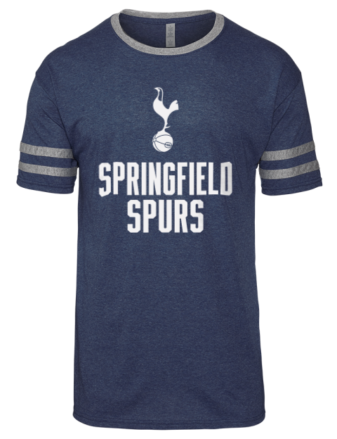 Full Stack Springfield Spurs Men's Tri-Blend T-Shirt | Swagsta