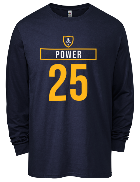 Away Jersey Owen Power Men's Long-Sleeve T-Shirt | Swagsta
