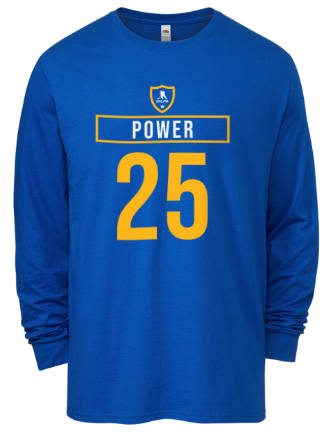 Away Jersey Owen Power Men's Long-Sleeve T-Shirt | Swagsta