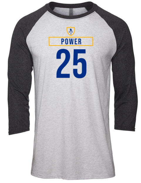 Home Jersey Owen Power Unisex Premium Three-Quarter Raglan T-Shirt | Swagsta