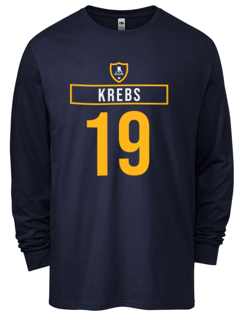Away Jersey Peyton Krebs Men's Long-Sleeve T-Shirt | Swagsta