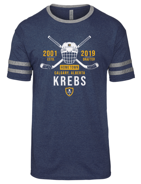 Heritage Peyton Krebs Men's Tri-Blend T-Shirt | Swagsta