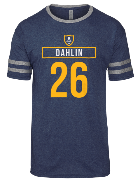 Away Jersey Rasmus Dahlin Men's Tri-Blend T-Shirt | Swagsta