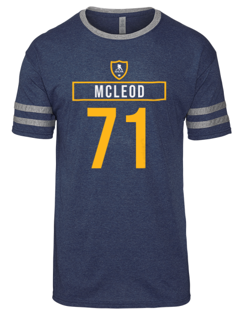Away Jersey Ryan Mcleod Men's Tri-Blend T-Shirt | Swagsta