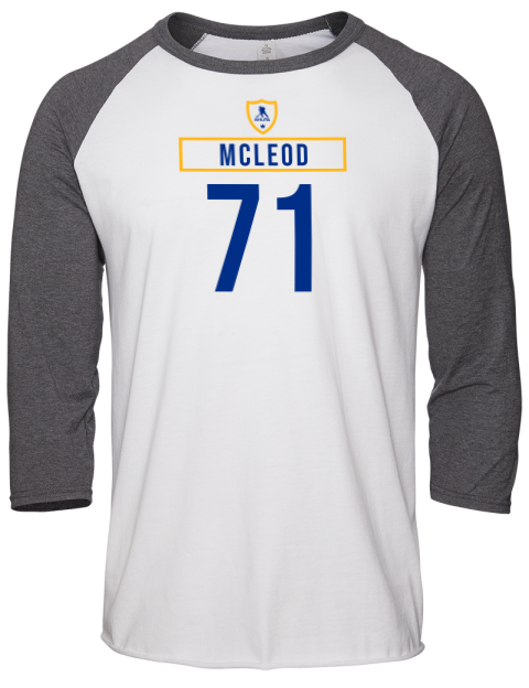 Home Jersey Ryan Mcleod Unisex Premium Three-Quarter Raglan T-Shirt | Swagsta