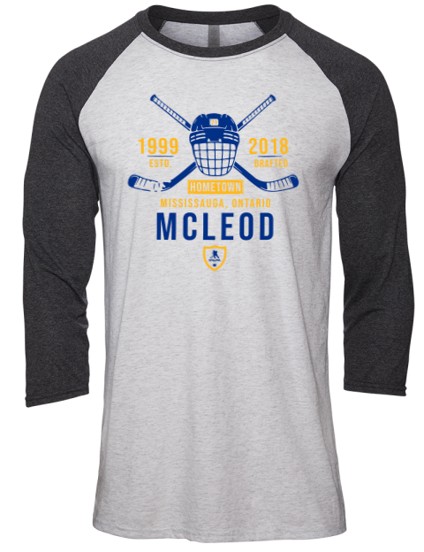 Classic Heritage Ryan Mcleod Unisex Premium Three-Quarter Raglan T-Shirt | Swagsta