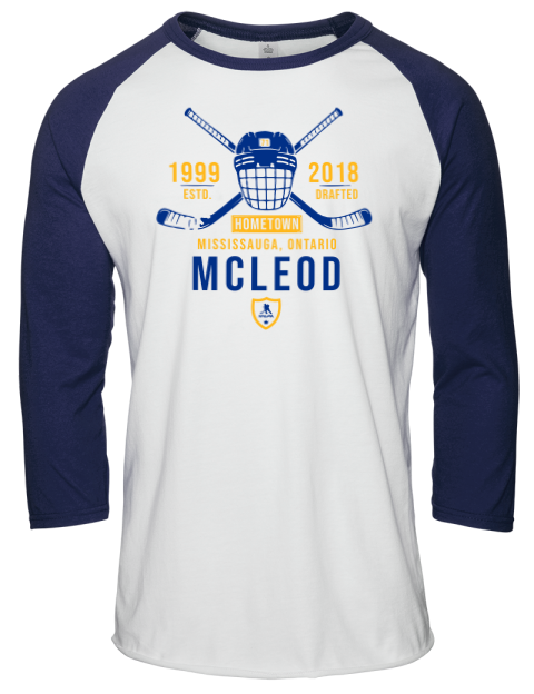 Classic Heritage Ryan Mcleod Unisex Premium Three-Quarter Raglan T-Shirt | Swagsta