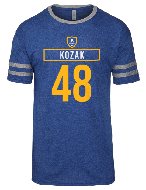 Away Jersey Tyson Kozak Men's Tri-Blend T-Shirt | Swagsta
