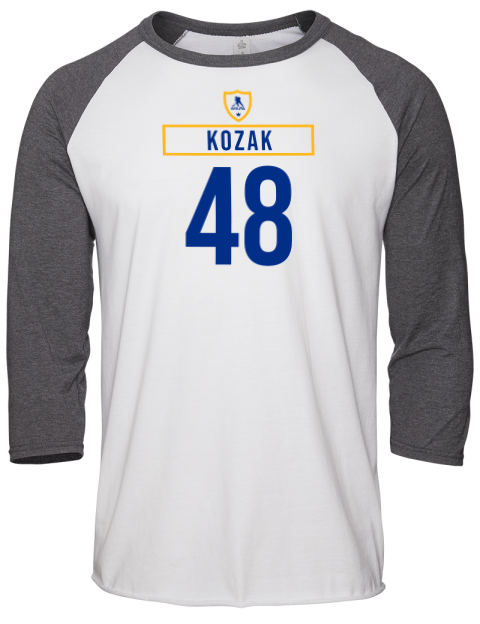 Home Jersey Tyson Kozak Unisex Premium Three-Quarter Raglan T-Shirt | Swagsta