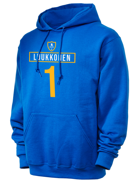 Away Jersey Ukko-Pekka Luukkonen Unisex Hooded Sweatshirt | Swagsta