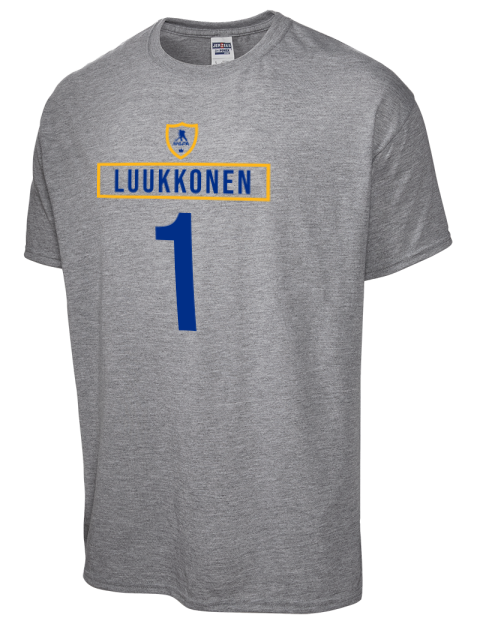 Home Jersey Ukko-Pekka Luukkonen Dri-Power Unisex T-Shirt | Swagsta