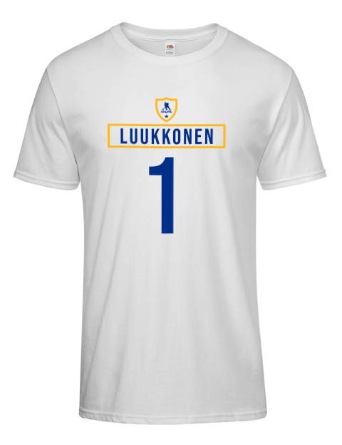 Home Jersey Ukko-Pekka Luukkonen Men's Premium T-Shirt | Swagsta