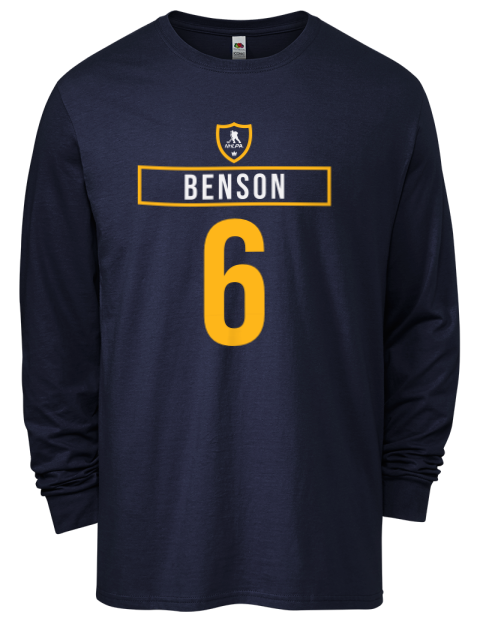 Away Jersey Zach Benson Men's Long-Sleeve T-Shirt | Swagsta
