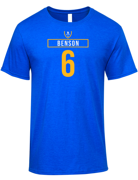 Away Jersey Zach Benson Premium Ring-Spun Cotton Unisex T-Shirt | Swagsta