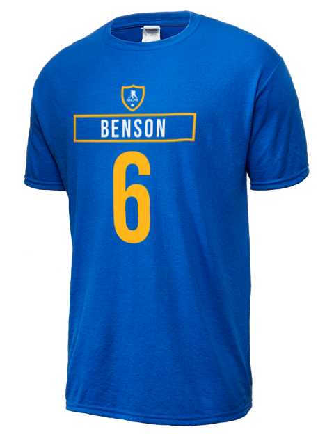 Away Jersey Zach Benson Dri-Power Unisex T-Shirt | Swagsta