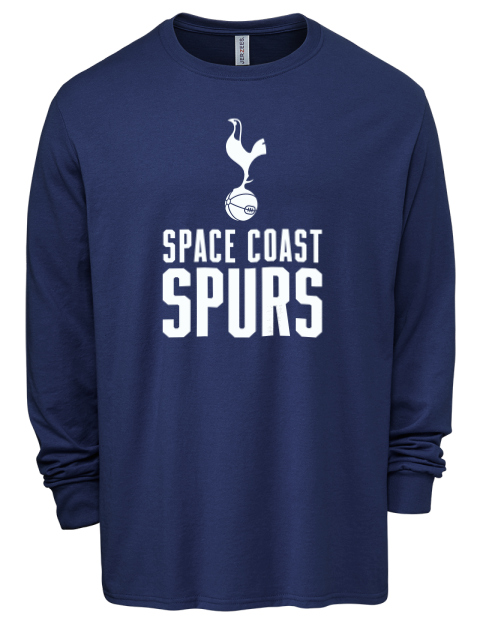Space Coast Spurs Men's Premium Blend Long Sleeve-T-Shirt