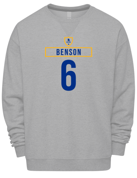 Home Jersey Zach Benson Premium Unisex Crewneck Sweatshirt | Swagsta
