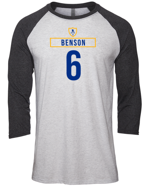 Home Jersey Zach Benson Unisex Premium Three-Quarter Raglan T-Shirt | Swagsta