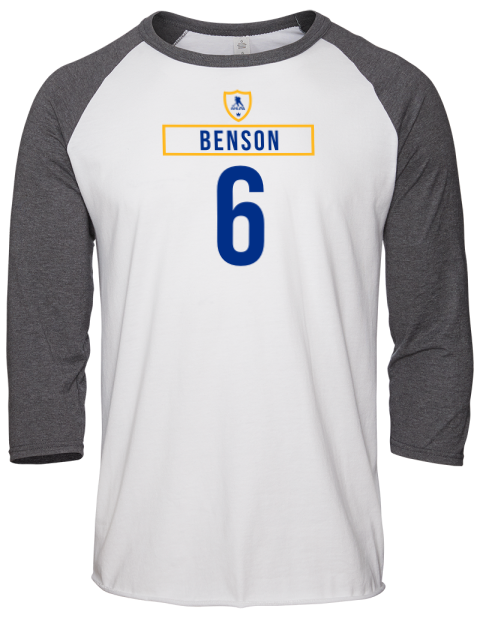Home Jersey Zach Benson Unisex Premium Three-Quarter Raglan T-Shirt | Swagsta
