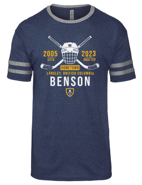 Heritage Zach Benson Men's Tri-Blend T-Shirt | Swagsta