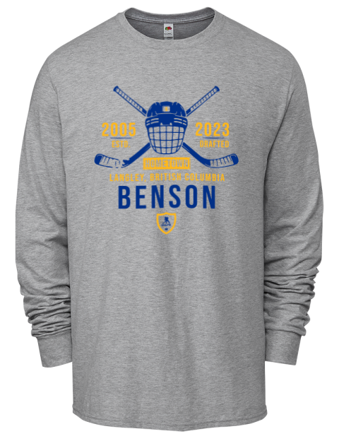 Classic Heritage Zach Benson Men's Long-Sleeve T-Shirt | Swagsta
