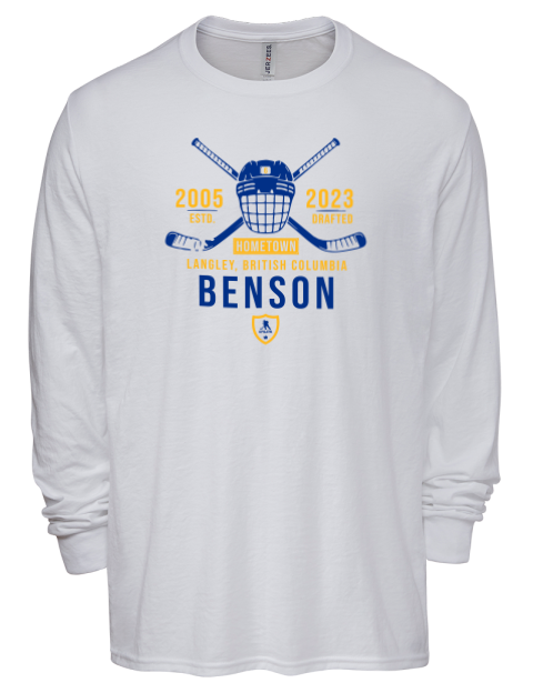 Classic Heritage Zach Benson Men's Premium Blend Long Sleeve-T-Shirt | Swagsta