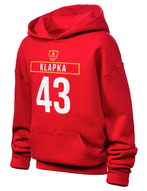 Away Jersey adam klapka Youth Hooded Sweatshirt | Swagsta