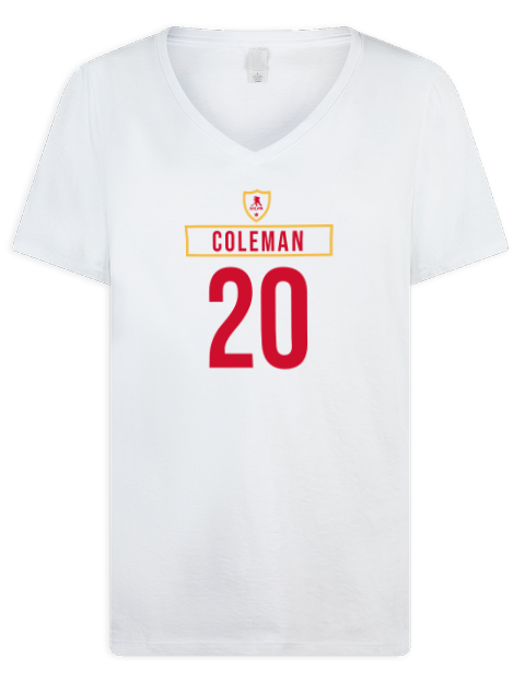 Home Jersey blake coleman Premium Ladies V-Neck T-Shirt | Swagsta