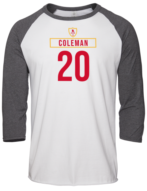 Home Jersey blake coleman Unisex Premium Three-Quarter Raglan T-Shirt | Swagsta