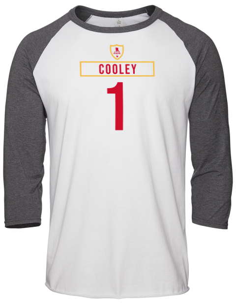Home Jersey devin cooley Unisex Premium Three-Quarter Raglan T-Shirt | Swagsta